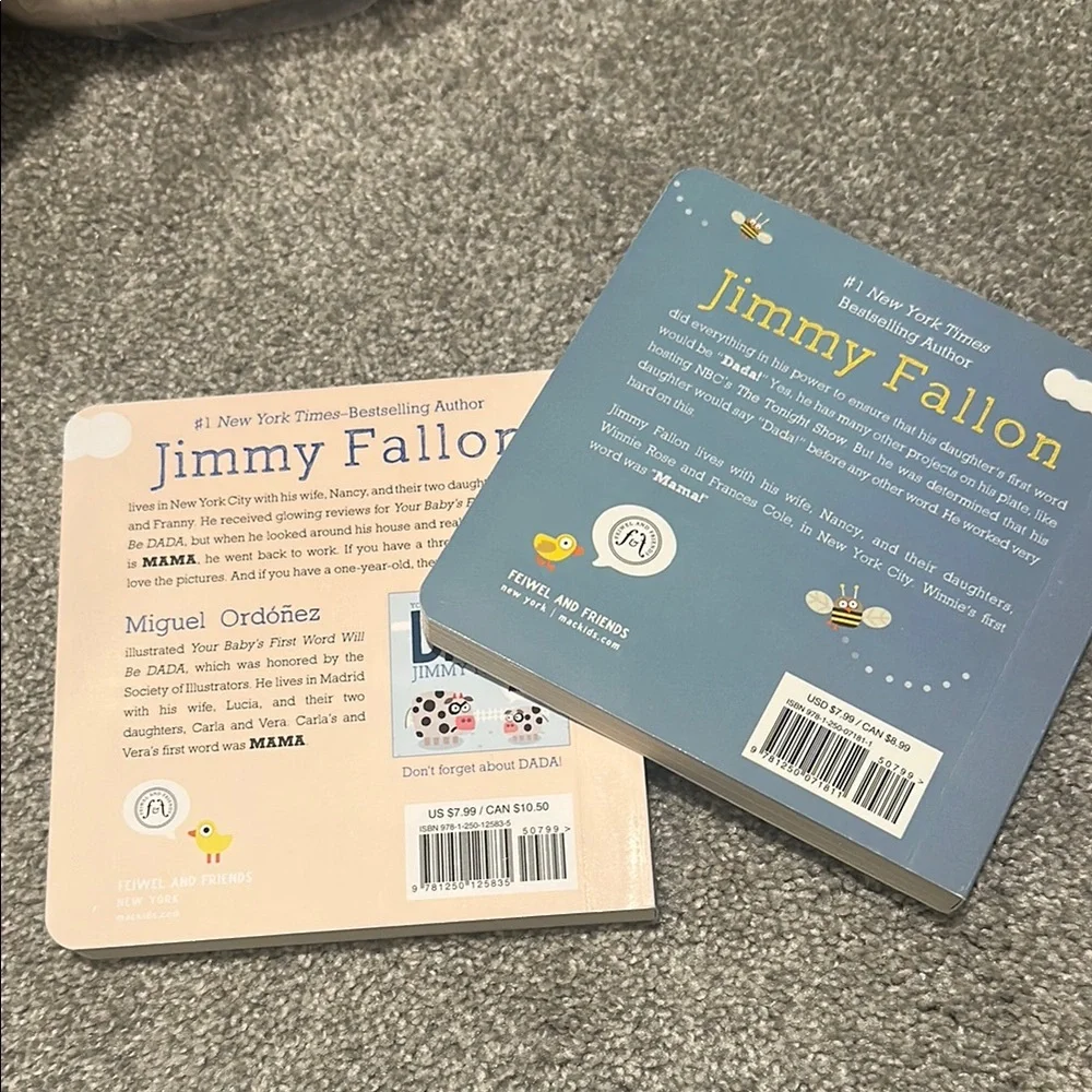 Jimmy Fallon DADA and MAMA Board Books - Picture 2 of 2